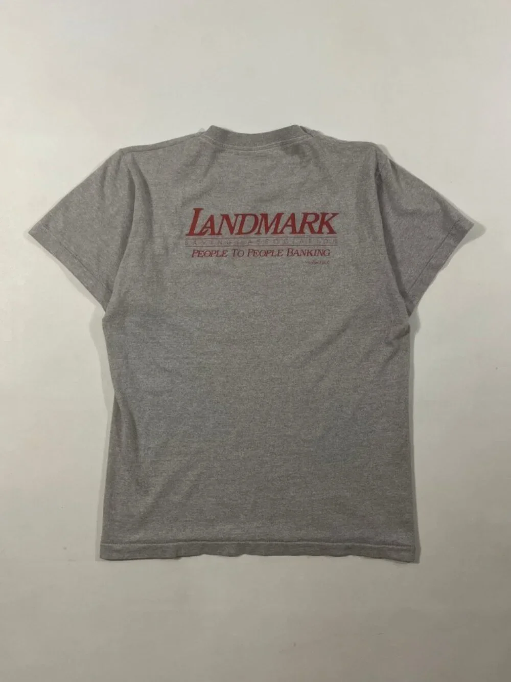 Vintage 1987 The Great Race Pittsburgh Single Stitch Tee Heather Gray